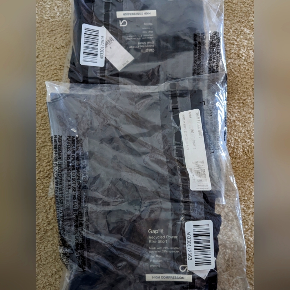 Gapfit bike shorts with pockets